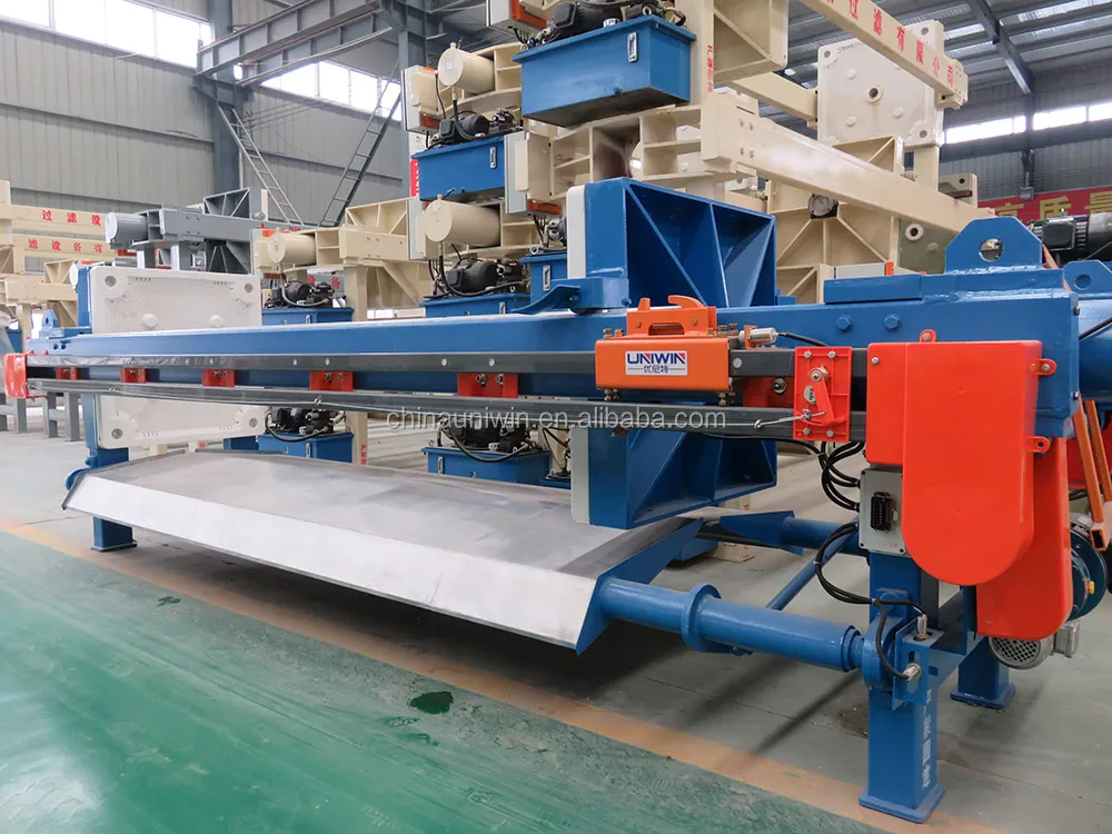 Фильтрующий пресс марки Uniwin для горных работ, химикатов, готовых смешанных заводов