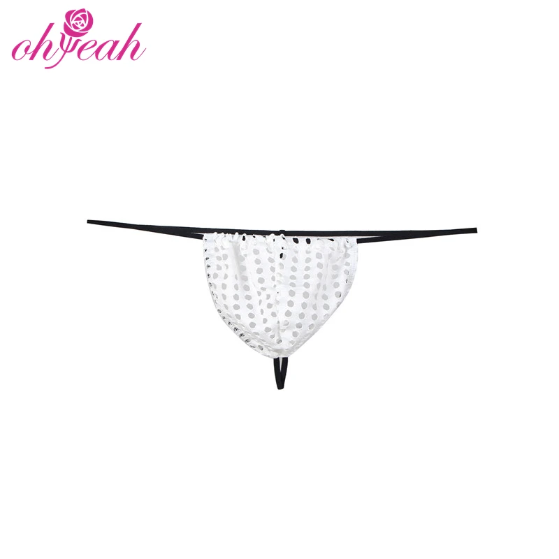 Оптовая продажа, модные сексуальные мужские Трусы-стринги Leapord