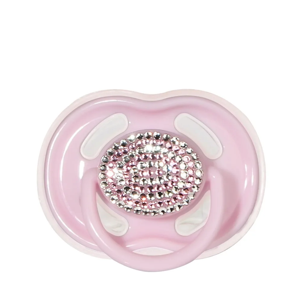 New Design Baby Pacifier Toys Luxurious Baby Soother With Diamond