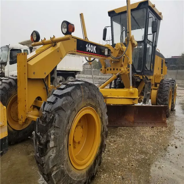 
New model used japan Cat 140k grader motor with good tire , secondhand cat 140k 140g 140h cheap price motor grader for sale 