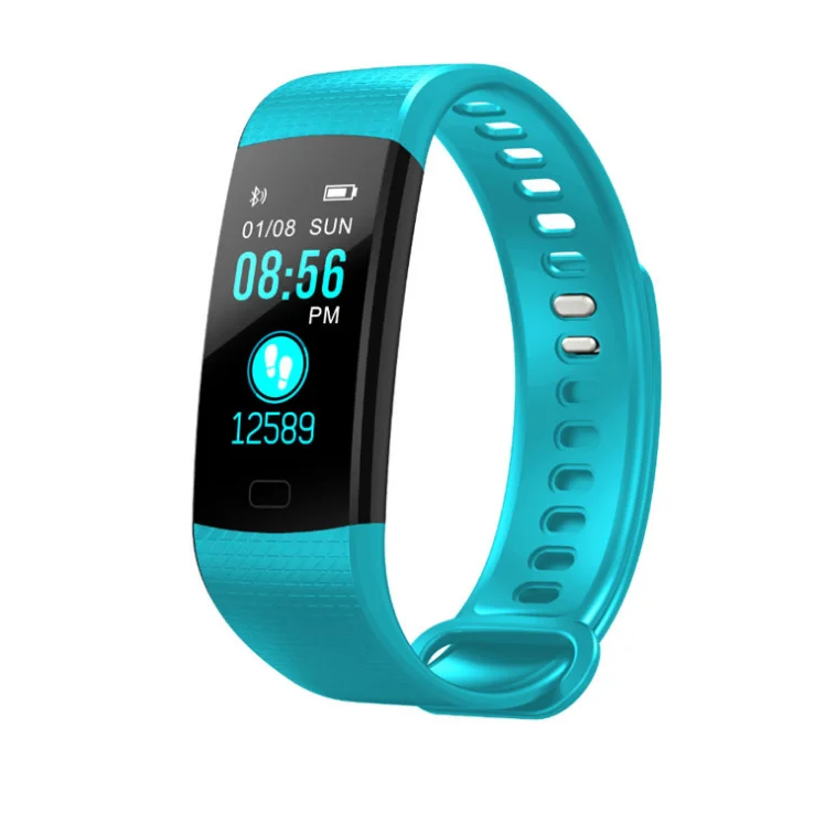 
Hot Selling Touch Screen IP67 Waterproof smart watch Y5 Smart Bracelet Blood Pressure 