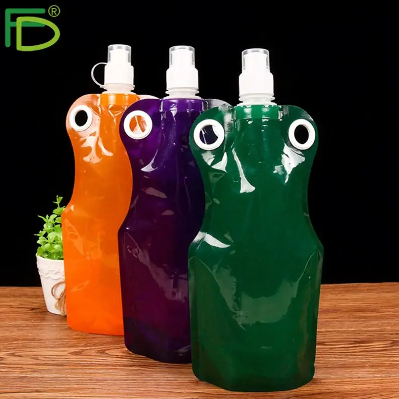 Cheap Price School  Plastic Drinking Water Bottle With Tube