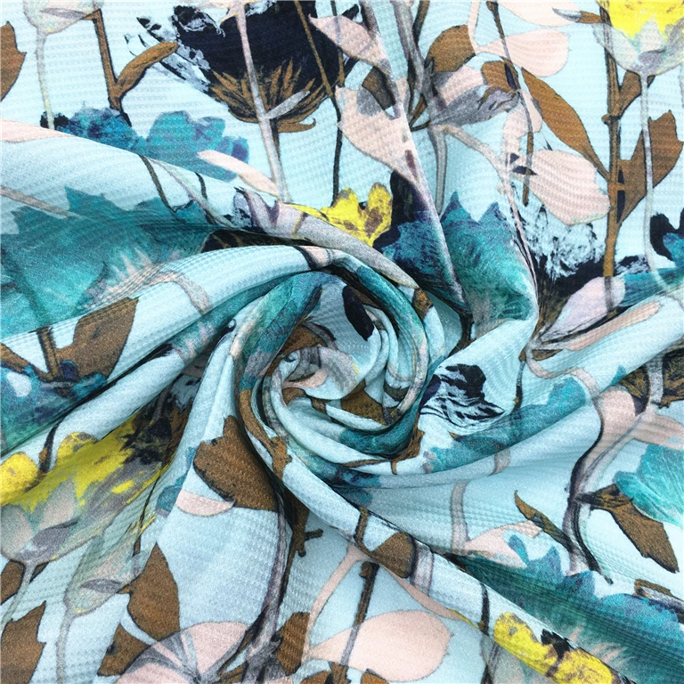 
Custom high quality digital printed silk fabric wholesalers hong kong 