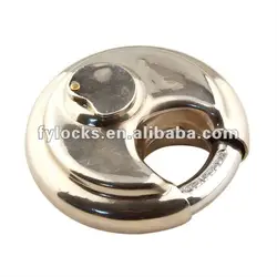 STAINLESS STEEL ROUND DISC LOCK, STAINLESS STEEL DISC PADLOCK IN STOCK