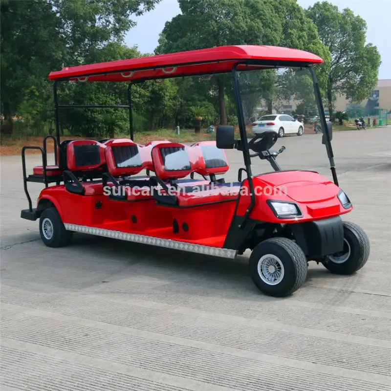 
8 seater gasoline golf carts, Street Legal, CE Approved 