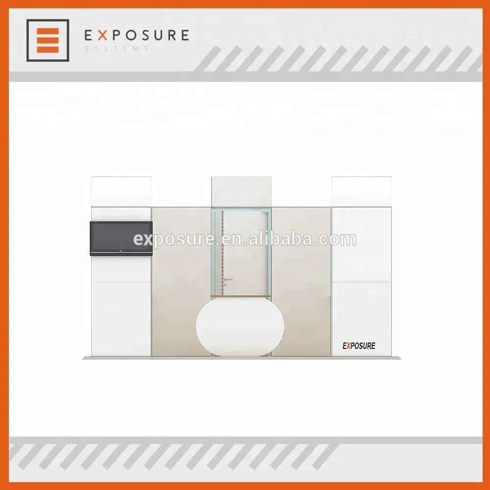 Exhibition stand 6x3, tradeshow booth, exhibition stall