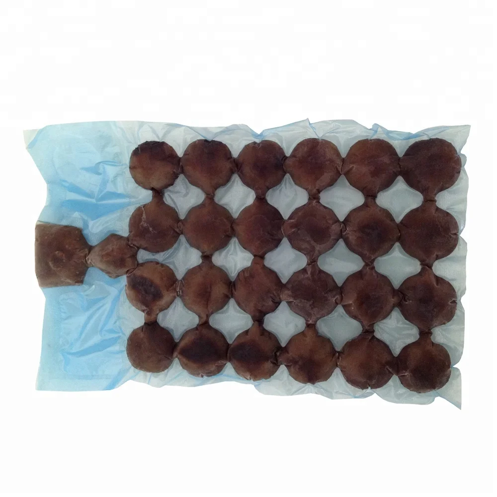 Disposable single-use food grade self-closure ice cube bag