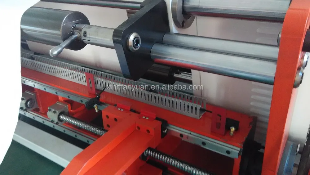 Plotter Paper Rolls Slitter Rewinder Machine,Cash Register Paper Thermal Paper Slitting Machine