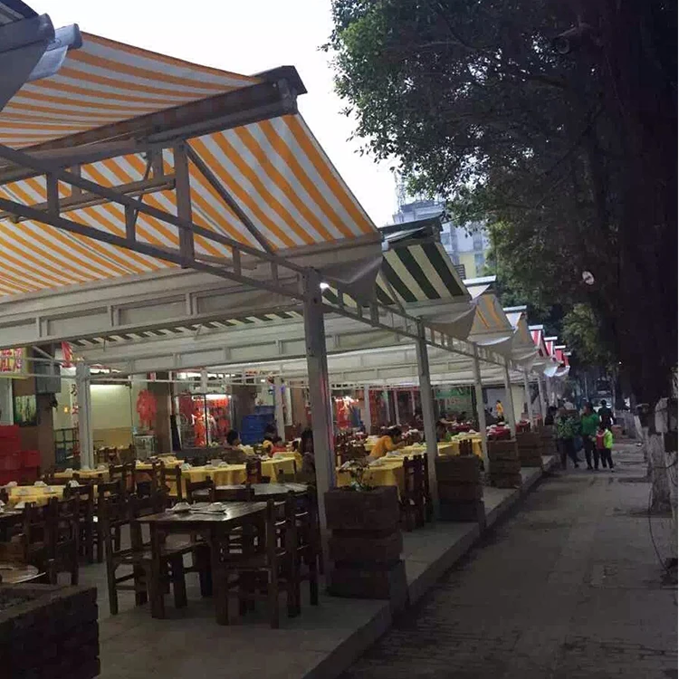 
New product Hot sale customized size waterproof retractable awning with low price 