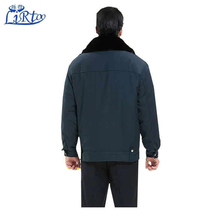 
Wholesale best factory custom winter police thick jacket bulk security safe guard uniform for sale 