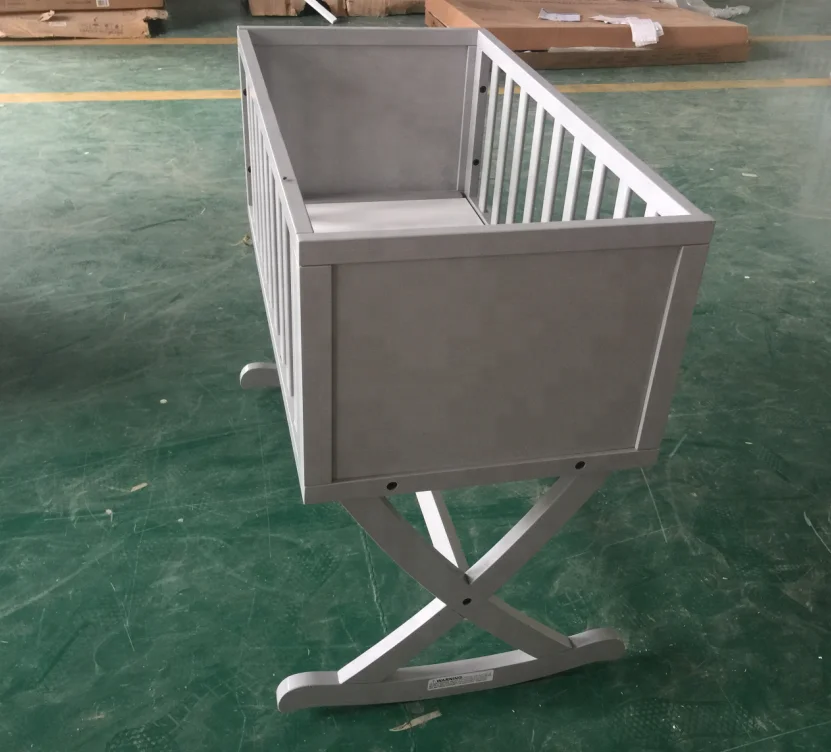 
Cradle/ Wooden swinging baby crib/rocking crib 