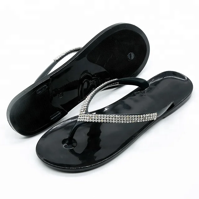 High Quality Wholesale Cheap Women Flip Flops Elegant Ladies Shoes Women Sandal Ladies Flat Jelly Slippers