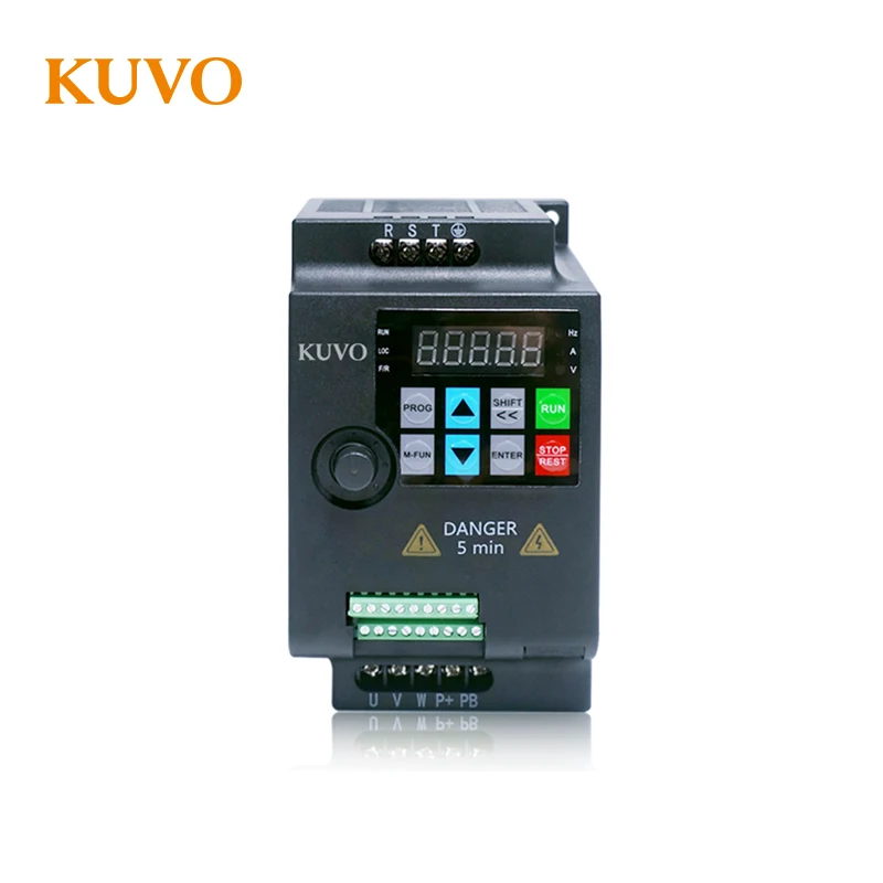 
380V 2.2kw 3HP Mini VFD Variable Frequency Drive Inverter for Motor Speed Control 
