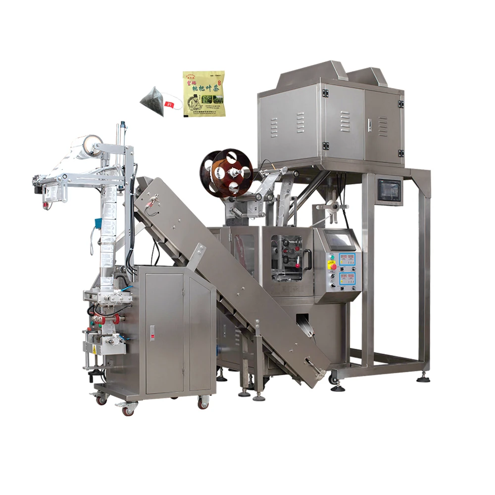 
C21DX Non-woven tea bag packing machine with outer envelope for Vietnam tea 