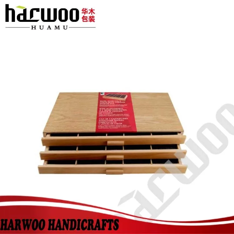 
Rectangular wooden box 