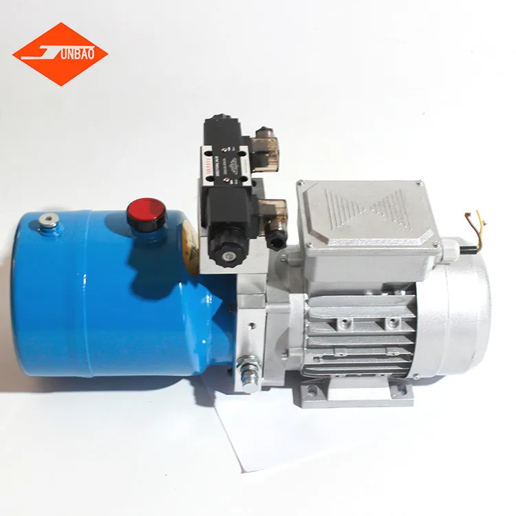 24v portable hydraulic power pack double acting hydraulic power unit