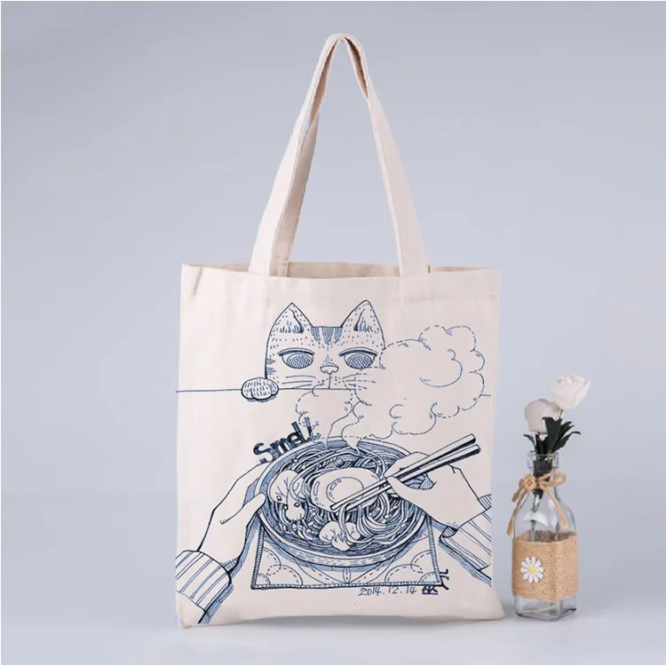 2019 new product custom ecological eco shopper promotional cotton bags