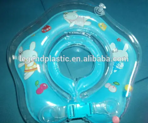 flower shape baby bath neck ring