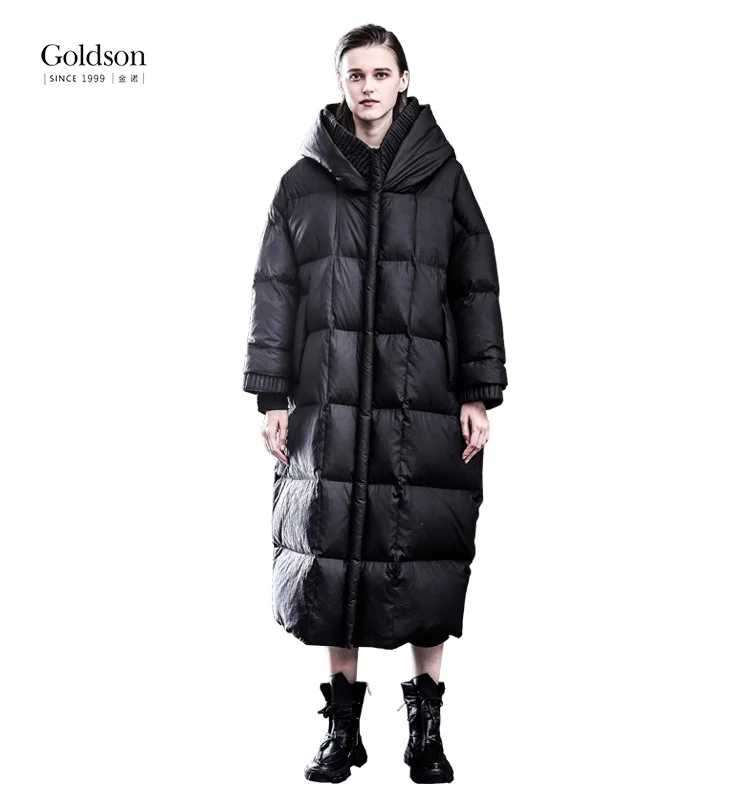 Korean classic design hooded zipper clothes women winter long 9010 duck down coat