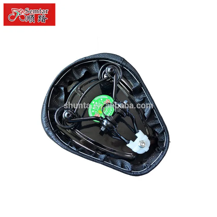 leather bicycle saddle comfortable electric bicycle saddle bicycle parts