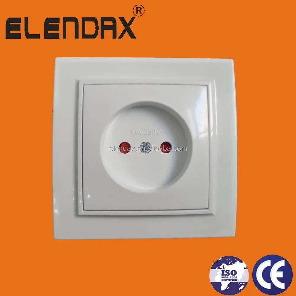 Power Supply ABS European Electrical Wall Sockets (F8009)