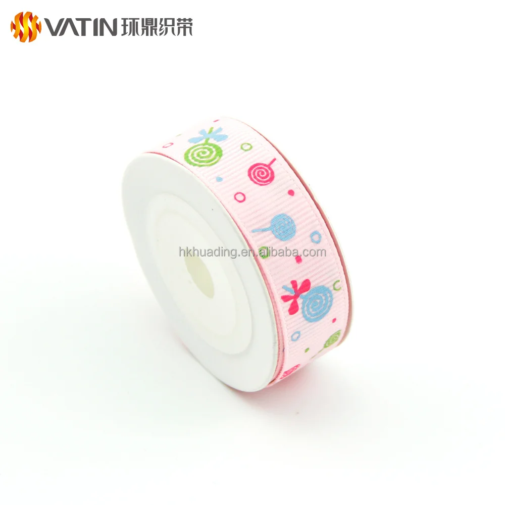 летние каникулы горячей продажи оптовой обычай 5 / 8 дюйма чупа - чупс включен тарлатан лента