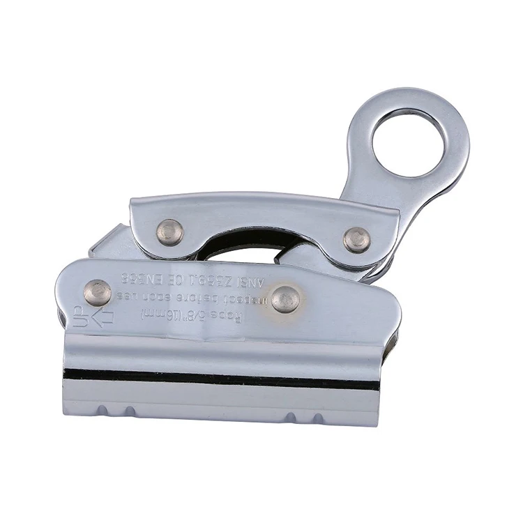 High quality outdoor equipment stop falling apparatus rope grab wholesale Four Ropes Grab Bucket