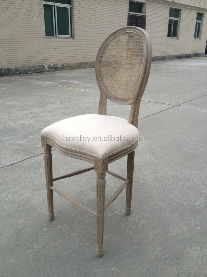 Industrial Luis round back stools Commercial Vintage Bar Stool