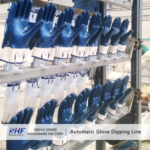 
Cut&Sew NBR/NR Glove Dipping Line/Safety glove making machine 