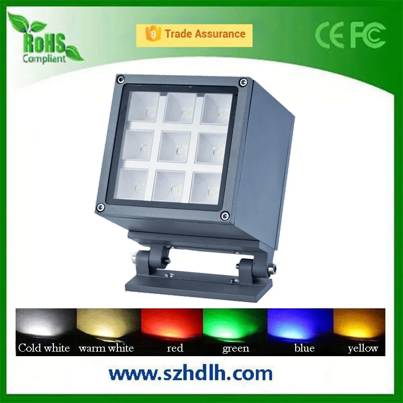 Открытый Алюминий светодиодный прожектор, водонепроницаемый led light