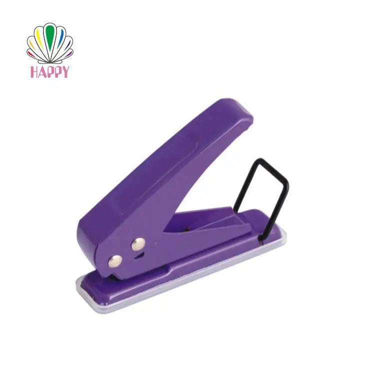 Wholesale Metal Office Manual Paper Punch 2 Holes New Design Paper Puncher for Office School stationery supplies