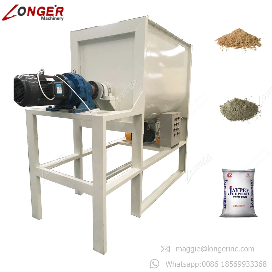 Factory Price Cement Mortar Mixer Sand Filling Packing Dry Powder Mixing Plant Dry Mortar Plant