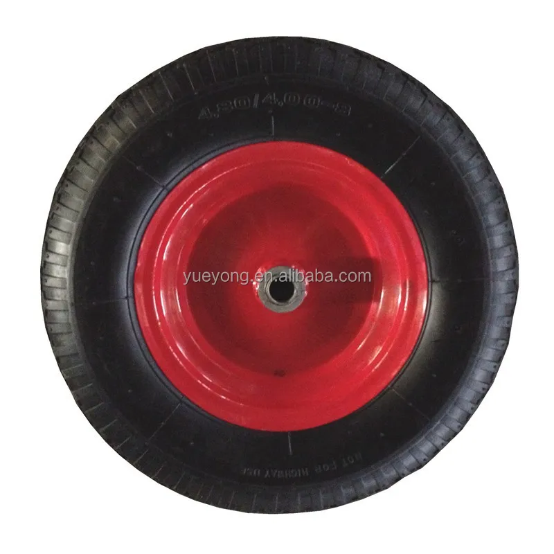 
4.80/4.00-8 wheelbarrow air rubber wheels 