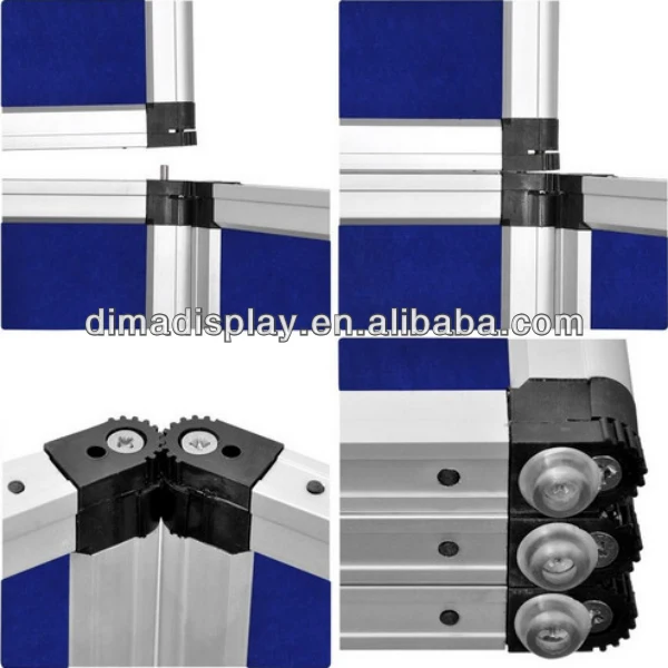 
exhibition display panel stackable 