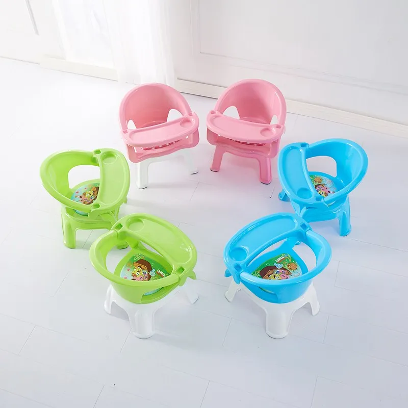 Wholesale plastic chair child modern simple design adjustable kids dining chairs Mini Chairs