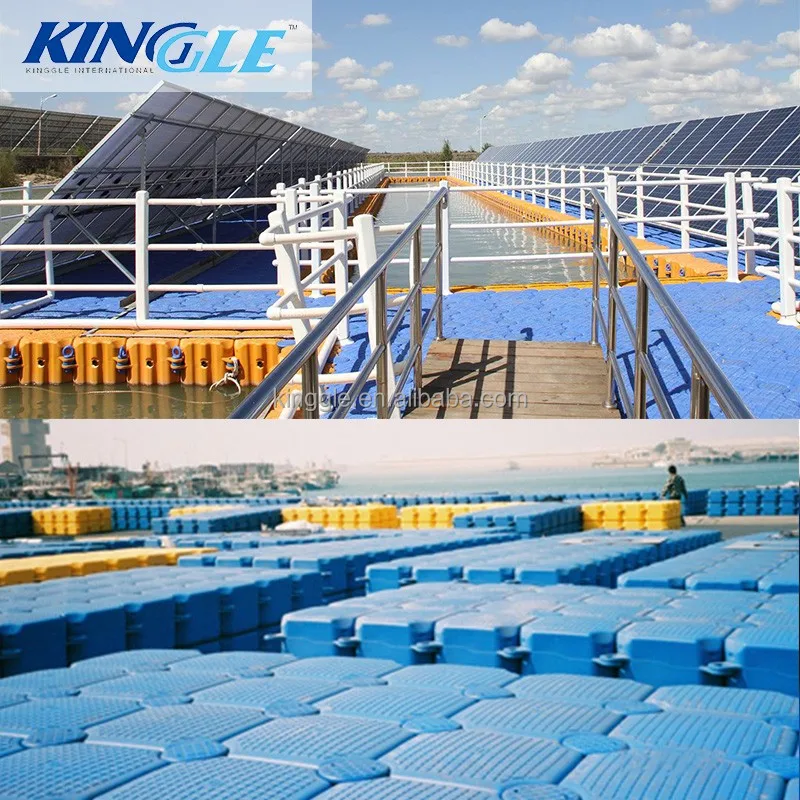 Plastic Pontoon Float Modular Floating Dock Blow Mold