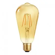 Hot product st64 vintage style 220V-240V antique edison led filament bulb