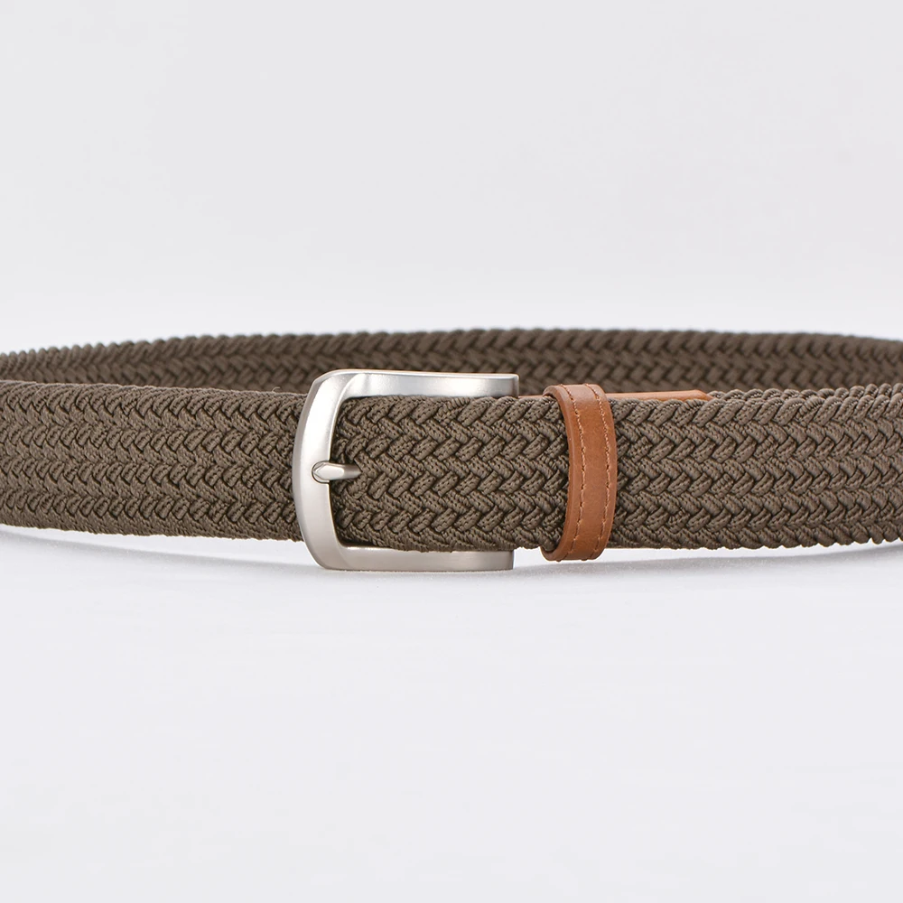 Stretch Belt Men,Multi Color Mens Elasticated Woven Braided Web Belt For Golf Casual Pants Hunting Equestrian sports Jeans