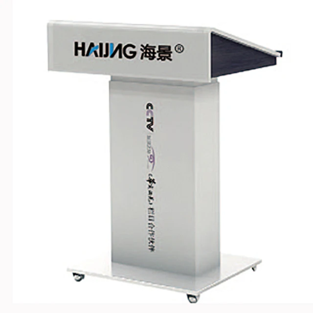 
factory customized standard lifting metal lecture table 