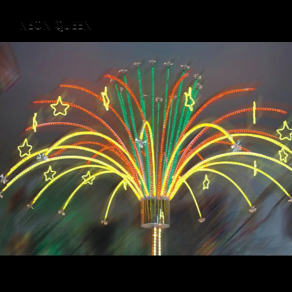 
Outdoor christmas decoration full color firework light 220V IP65 led firework lights supplier 