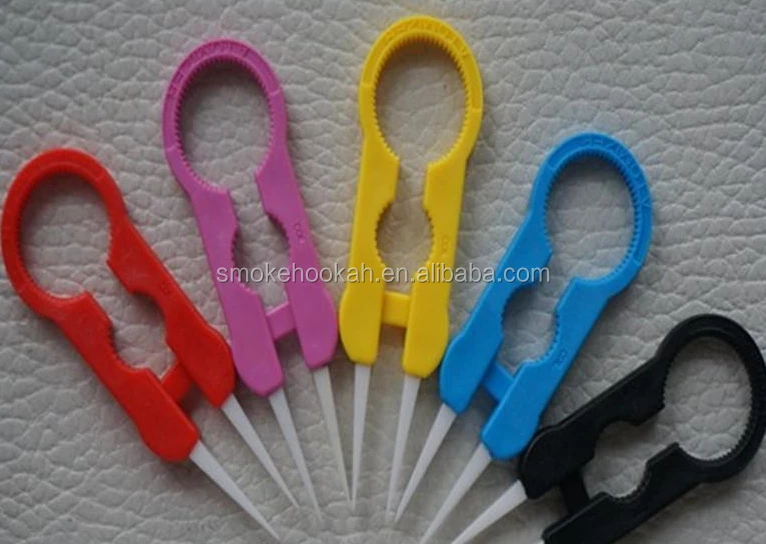 In stock 5 colors Multifunction tool Vaper Twizer Wrapping Coiler Adjustment Wire Spanner Tool Insulated Ceramic