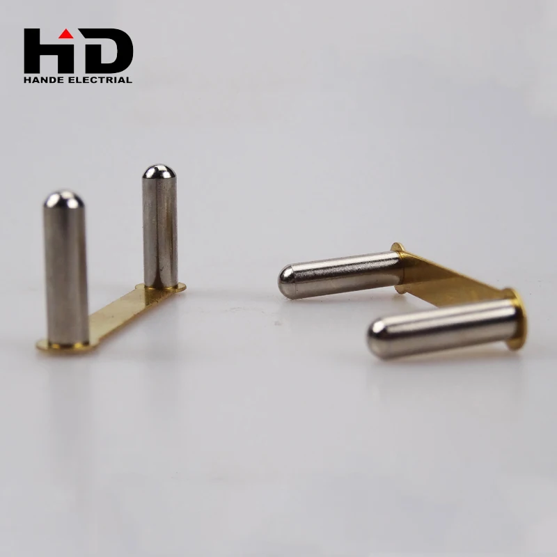 Thickness 0.5mm - 0.8mm power socket metal parts brass contact