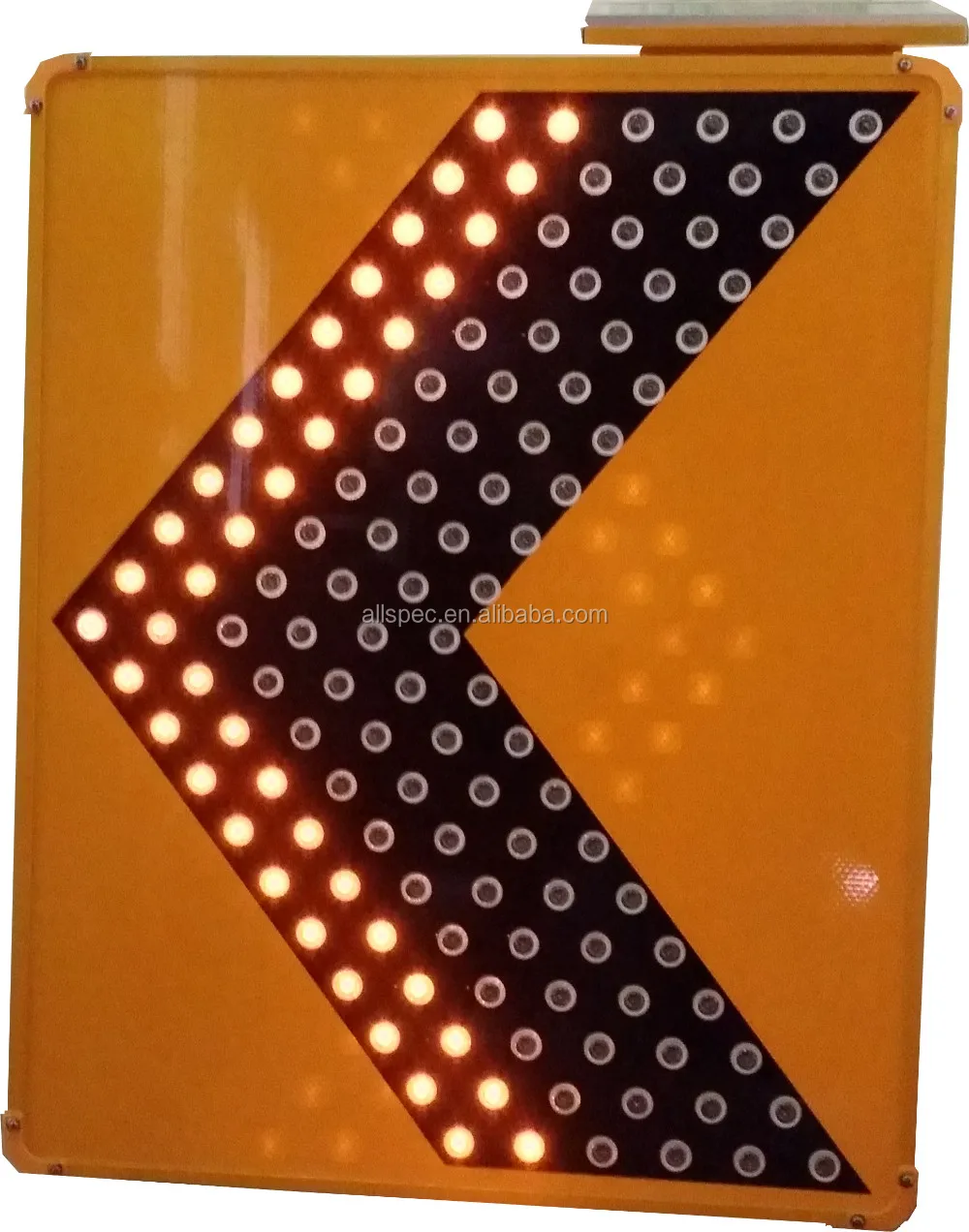 Солнечные алюминиевые шевронные знаки шеврон Солнечный светодиод