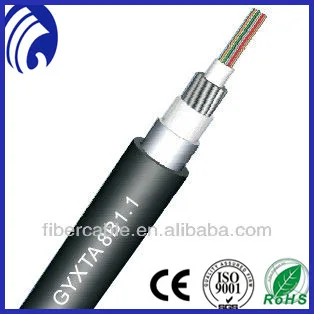 Оптический кабель бронированный наружный в грунт в алюминиевой оболочке - GYXTA