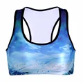 2016 Sport Bra Top Fitness Women Padded Push Up 3D Gym Shakeproof Seamless Yoga Workout Sports