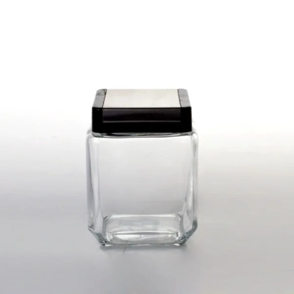 Christmas gift home glass storage jar jam jar honey jar used