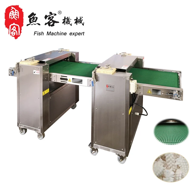 Yuke Brand FCM558 Easy Operation Factory Directly Supply Squid Dicing Slicing Flower Cutting Machine Squid Cleaning Machine 2019