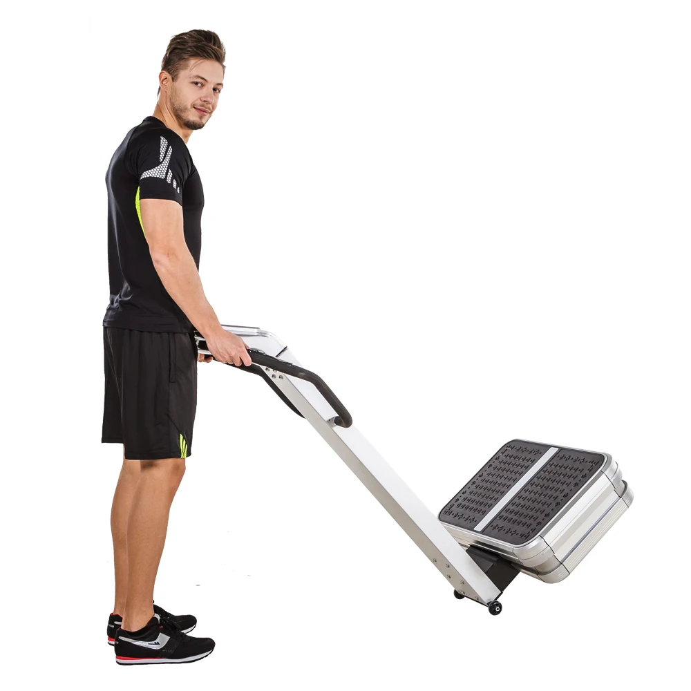 Top Quality Whole Body Vibration Fitness Massager Vibration Plate With Handle Exercise Machine Vibration Plate for Home Use