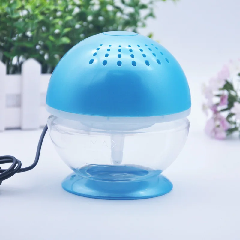 New  Air Aroma Diffusing Device White USB Desktop USB Air Cleaner Air Freshener With  LED Light
