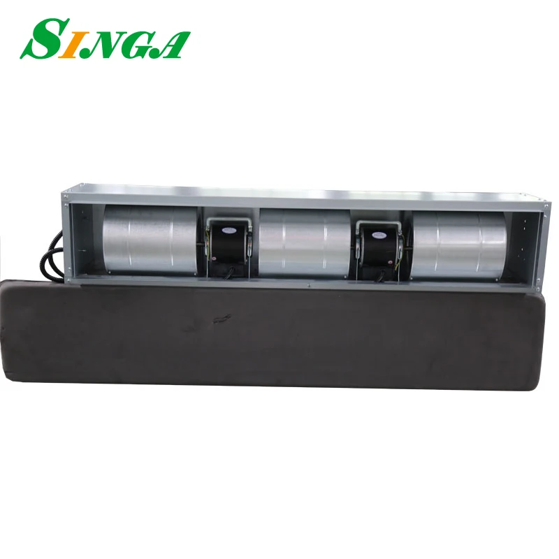 high efficiency water fan coil air conditioning unit/ Ceiling mounted ducted fan coil from China